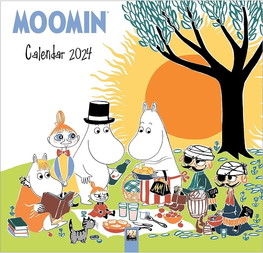 Moomin Wall Calendar 2024 (Art Calendar) Art calendar, Moomin, Wall