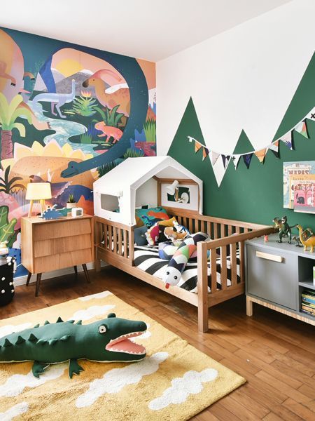 Kinderzimmer Ideen | Kinderzimmer | Kinderzimmer Wandgestaltung | Kinderzimmer e...