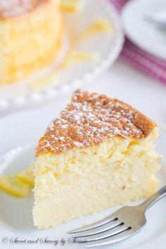 Lemon Souffle Cheesecake Lemon Souffle Cheesecake