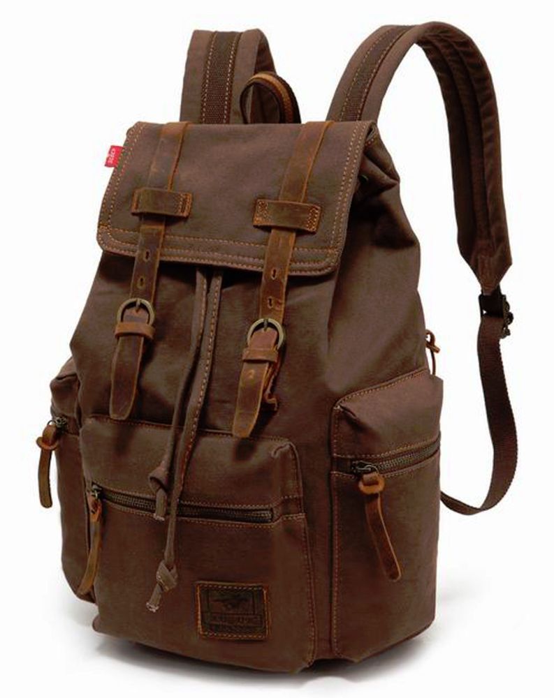 Women Canvas Backpack Shoulder School Satchel HandBag Travel Messenger Bag USA