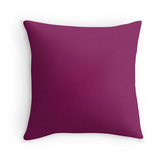 Plum Pillow, Plum Throw Pillow, Plum Plum Pillow, Plum Throw Pillow, Plum