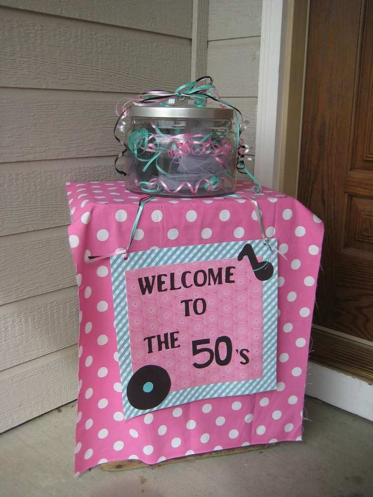 1950’s Birthday Party Ideas Photo 7 of 9 50s theme parties