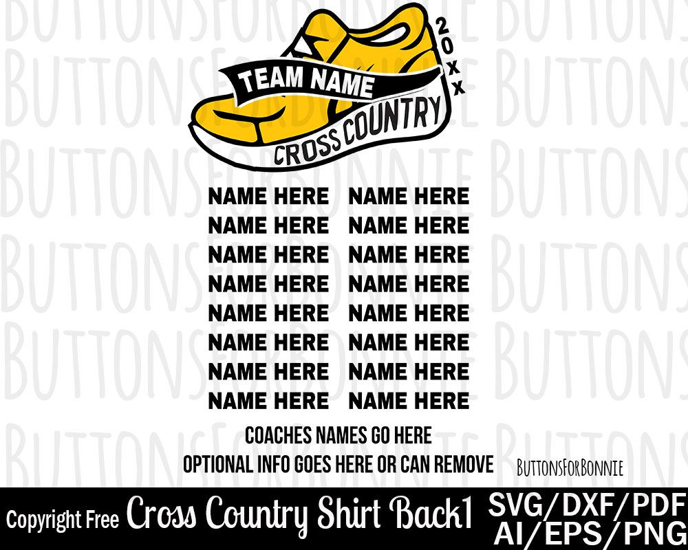Download Cross Country Team Svg Template Back Of Shirt Svg Team Etsy Team Template Cross Country T Shirt Printing Company