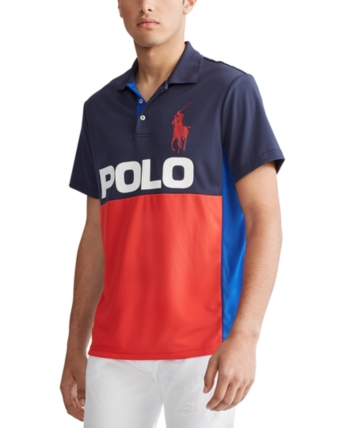Polo Sport Ralph Lauren Men's Active Pique Polo Sport Shirt - Jerry Green Multi | Polos tommy hilfiger, Ralph lauren, Polos lacoste