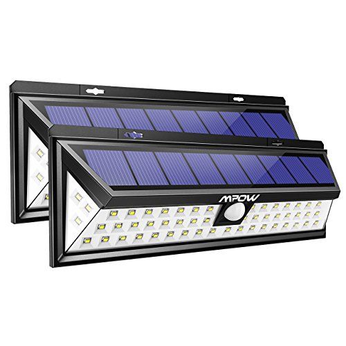 Sunix Lampe Solaire Exterieure Ip65 Etanche Eclairage Exterieur Avec Detecteur De Mouvement 16 Leds Et 1 Led Rouge Pour Pati Jardin Cour Chemin Escaliers Lampes Solaires Eclairage De Securite Eclairage Solaire Exterieur