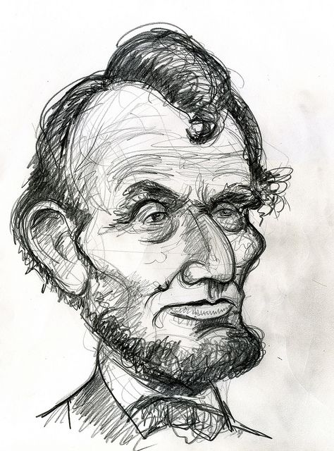 abraham lincoln art pencil art pa pinterest abraham abraham lincoln by caricature80 via flickr