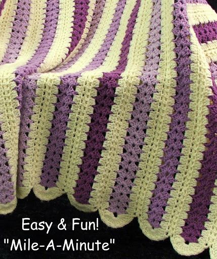 Easy Mile A Minute Crochet Instructions Blanket Patter My Grandma Adorable Mile A Minute Afghan Pattern Easy Mile A Minute Crochet Instructions Blanket Patter My Grandma Adorable Mile A Minute Afghan Pattern