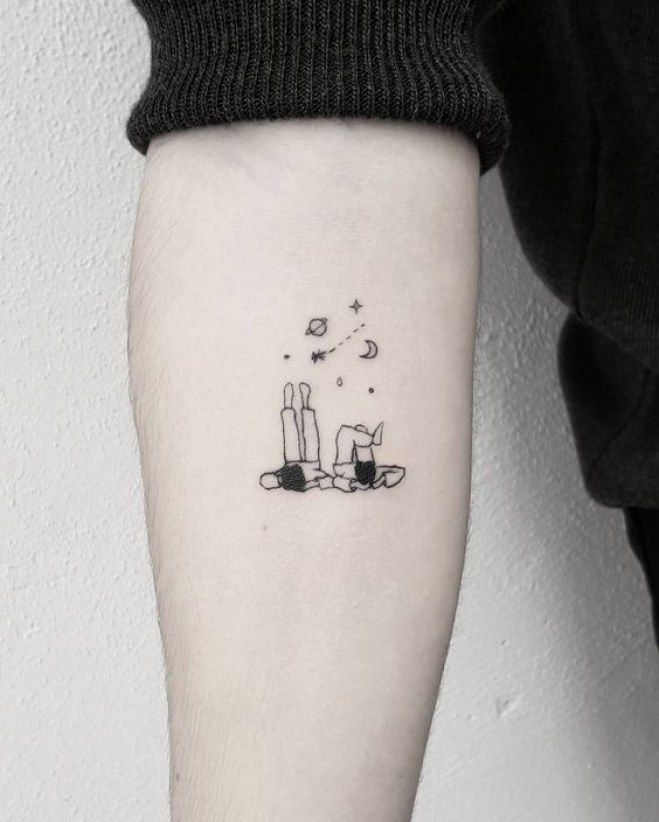 Les plus beaux tatouages astronomiques pour avoir la tête dans les étoiles