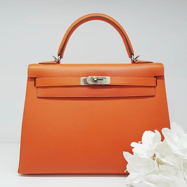 10900 wire. Preloved Feu Epsom Sellier Kelly 32 Phw. O