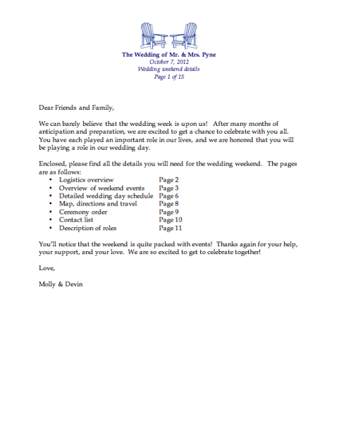 Wedding Weekend Template The Pyne #39 s Wedding Weekend Template The Pyne #39 s