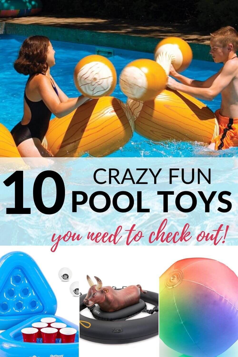 These amazing pool toys will surely have your family ...