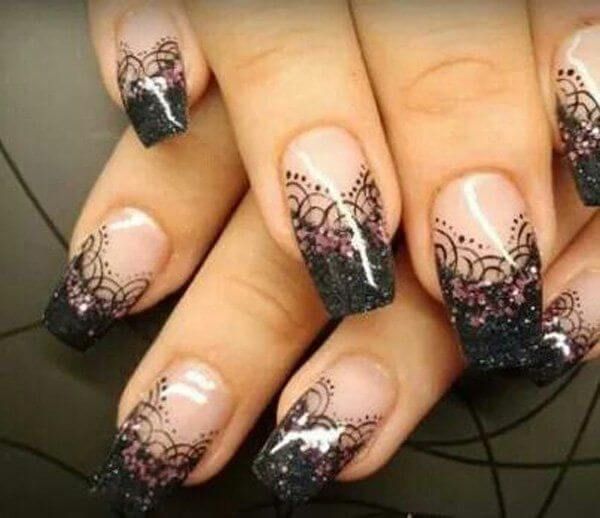 60+Romantic Lace Nail Art Designs For You To Get The Fashionable Look #romanticlace