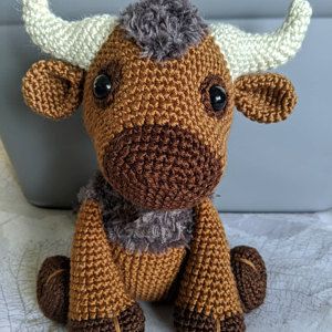Bison bison crochet pattern crochet pattern bison | Etsy France