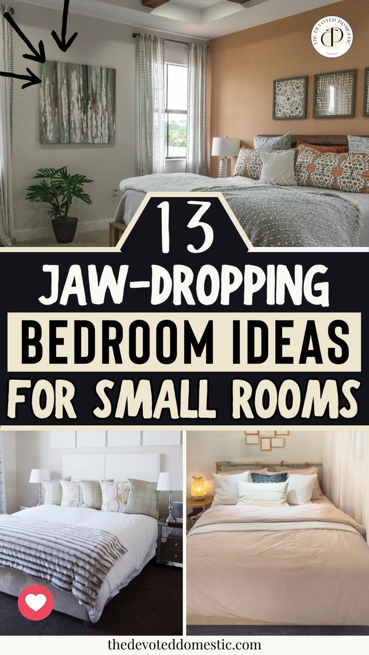 26 Tiny Bedroom Ideas To Maximize Your Space With Style In 2024 Tiny 26 Tiny Bedroom Ideas To Maximize Your Space With Style In 2024 Tiny