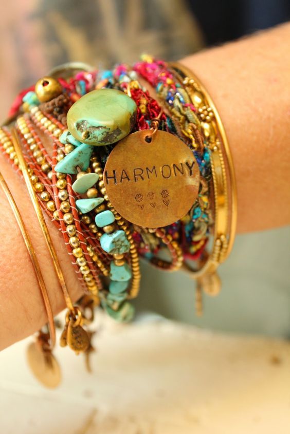 Femmes Boho Perles Cristal Tissage Tassel Bracelet multicouche Coin Bracelets cadeaux Femmes Boho Perles Cristal Tissage Tassel Bracelet multicouche Coin Bracelets cadeaux