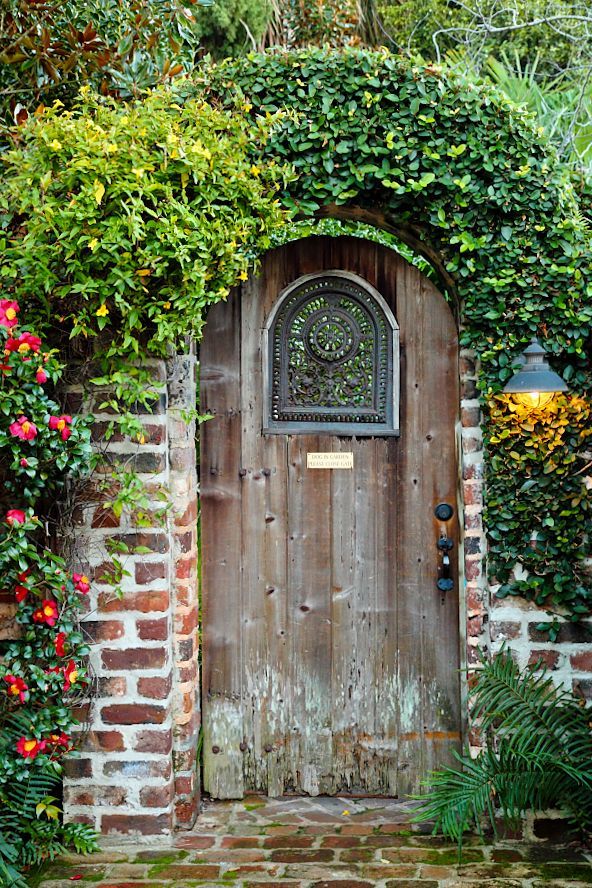 The most beautiful garden doors #gartenenturen #schonsten