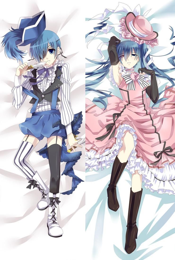 Pin on things i want Black Butler Kuroshitsuji Pillow Cover
