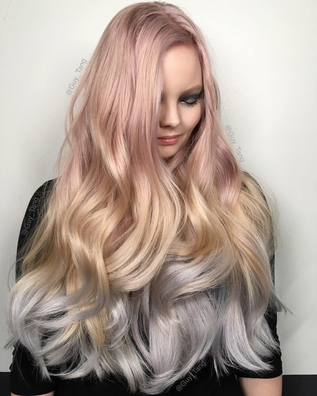 Famous Pink Ombre Hair At Home Ideas