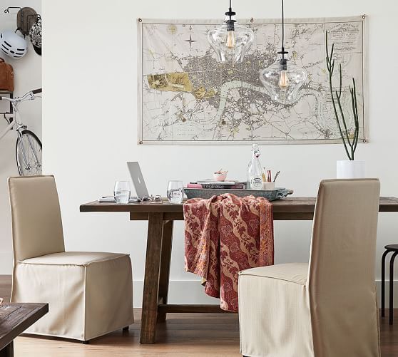 London Map Canvas Wall Art Pine Dining Table Reclaimed - Canvas Wall Art Dining Room London Map Canvas Wall Art Pine Dining Table Reclaimed - Canvas Wall Art Dining Room
