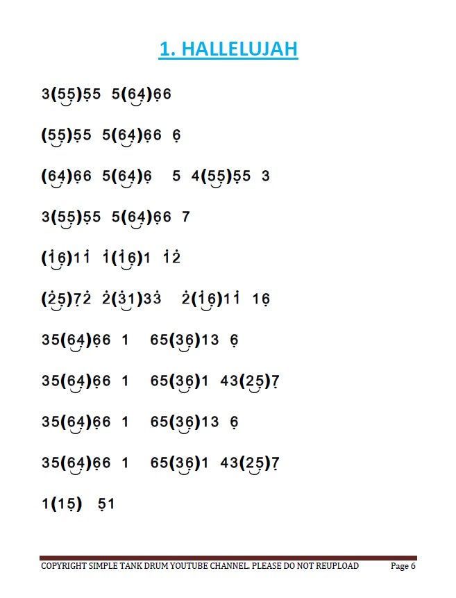 Simple Tank Drum Musical Tabs Book 1 (Steel Tongue Drum) in 2025 Drum Simple Tank Drum Musical Tabs Book 1 (Steel Tongue Drum) in 2025 Drum