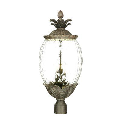 beachcrest home kyra outdoor 3 light lantern head lamp beachcrest home outdoor lighting