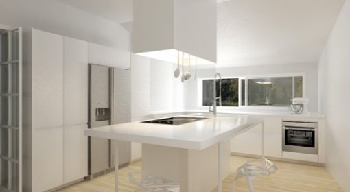 cucina ad isola, con la vista sulla piscina | Inspirations ... cucina ad isola, con la vista sulla piscina | Inspirations ...