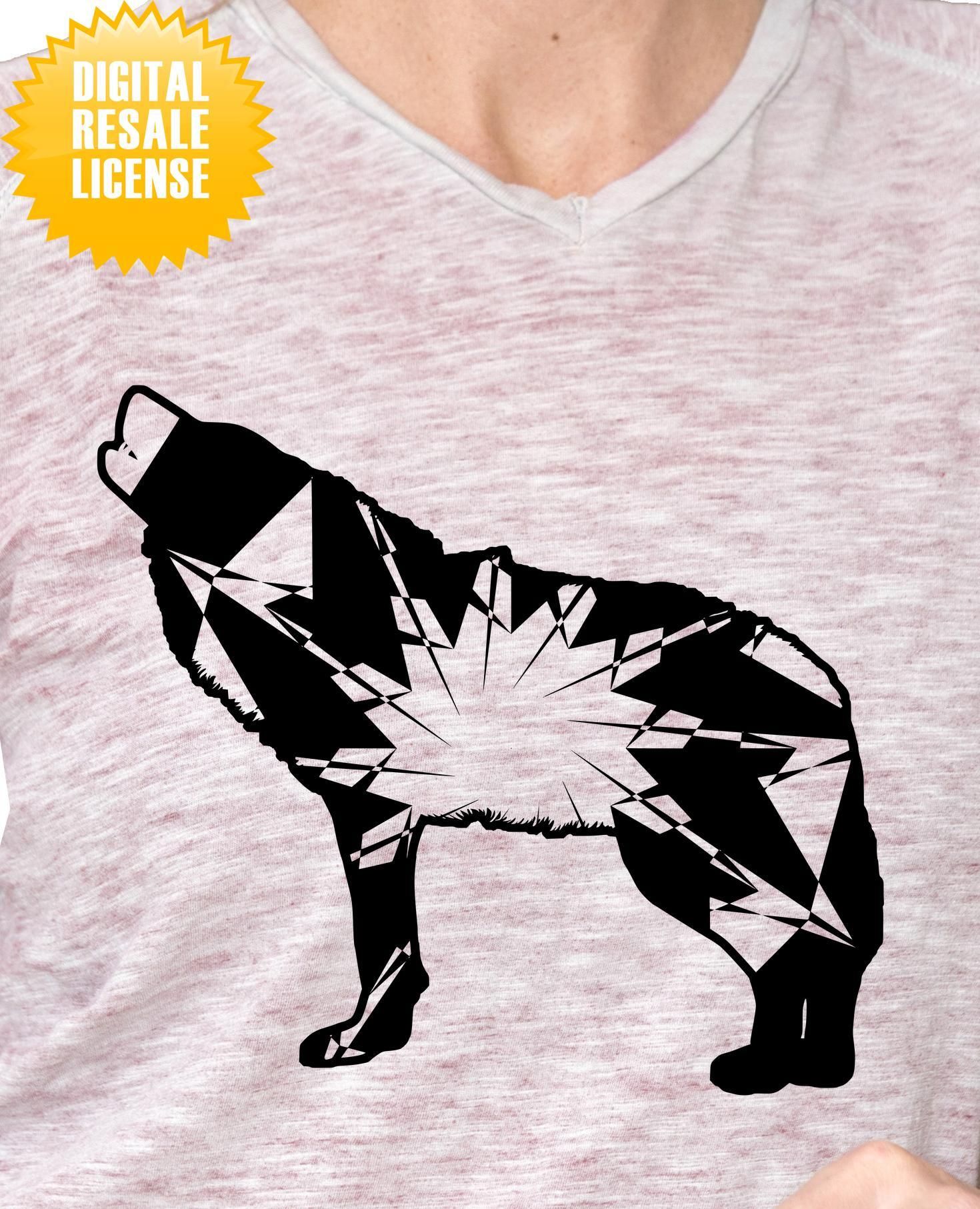 Download Howling Wolf Mandala SVG Digital Image Resale License ...