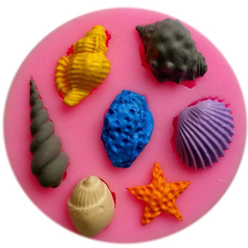 3D Silicone Chocolate Mold Candy Sugar Star Cake Decoration Baking Mould Kitchen