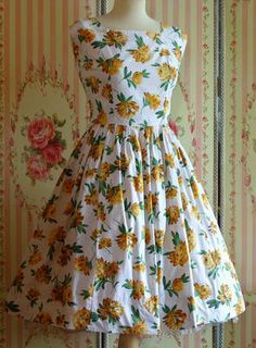 Homemade Vintage Dress