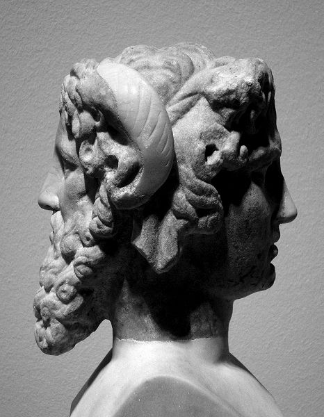 Janus The God Of Gates And Doorways Having Two Faces Looking In Opposite Directions A Hybrid Via Pergamonmuseum Be Solstice Hiver Noir Et Blanc Solstice Janus The God Of Gates And Doorways Having Two Faces Looking In Opposite Directions A Hybrid Via Pergamonmuseum Be Solstice Hiver Noir Et Blanc Solstice