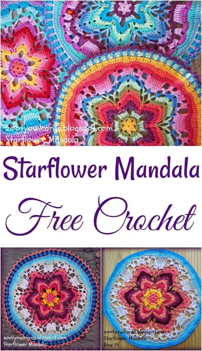 Free Crochet Mandala Patterns – All Free Patterns #crochetmandalapattern