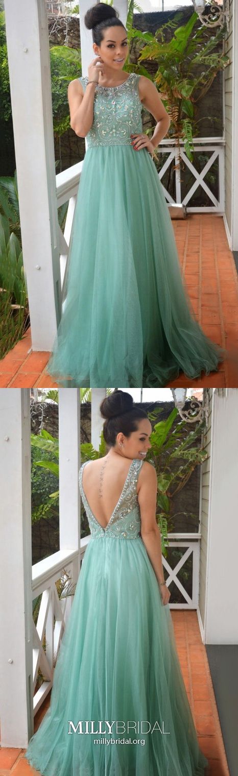 Green Prom Dresses Long, A Line Prom Dresses Open Back, Tulle Prom Dresses Modest, Sparkly Prom Dresses Beading Maxi Dresses For Teens, Prom Dresses Long A Line, Green Prom Dress Long, Prom Dresses Gowns, Tulle Prom Dress, Wedding Dress, Dance Dresses, Tulle Wedding, Party Dresses