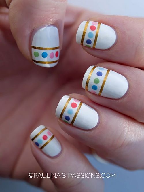 Mira estas uñas decoradas con cintillas y conoce algunos - modelos de uas Mira estas uñas decoradas con cintillas y conoce algunos - modelos de uas