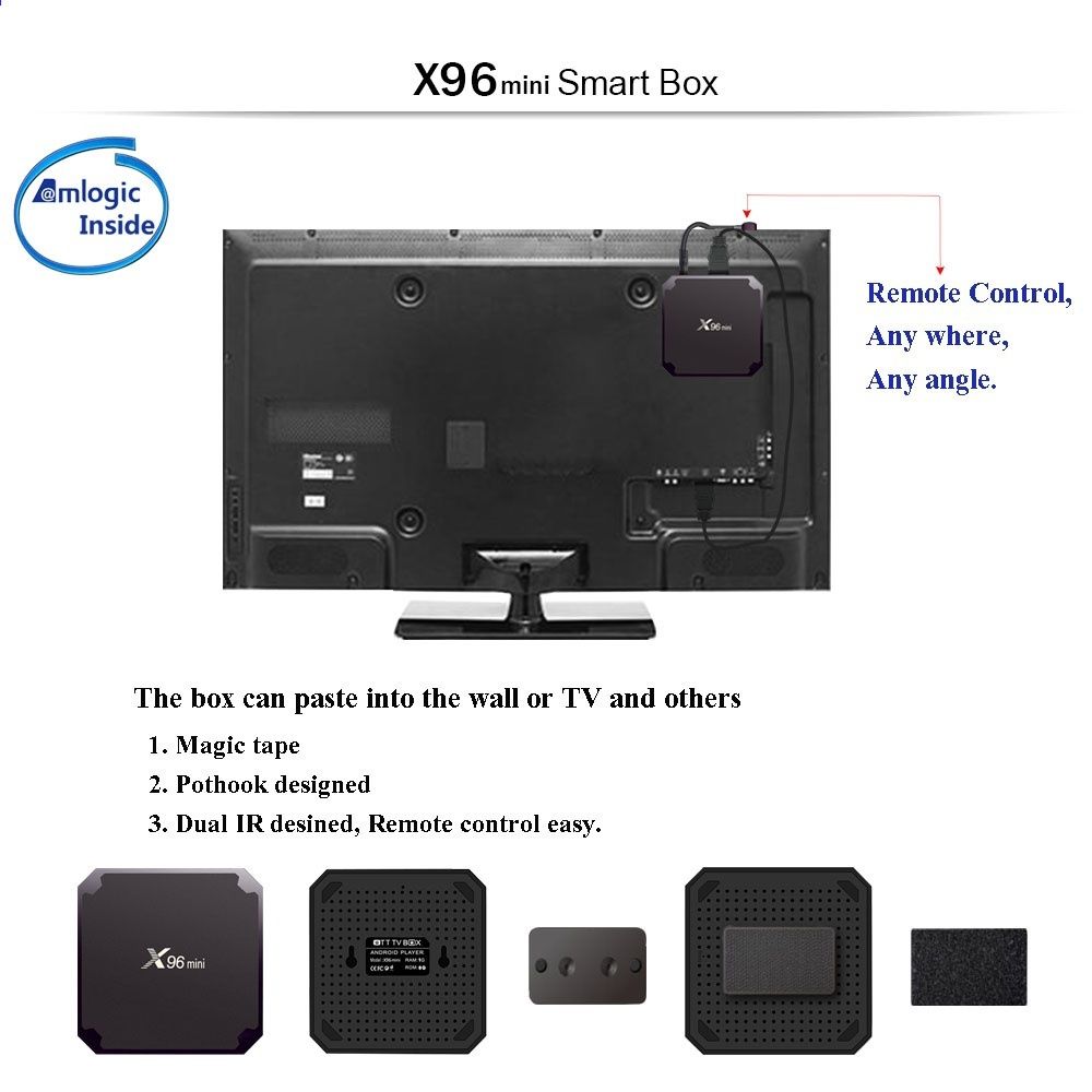 Saltado X96mini Android 7 1 X96 Mini Pametni Tv Box S905w Quad