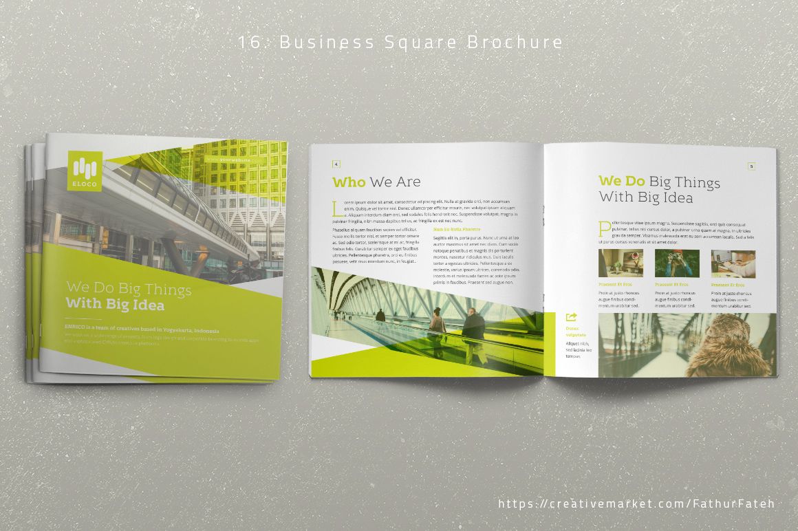 Big Bundle 17 Brochure Templates by FathurFateh on creativemarket