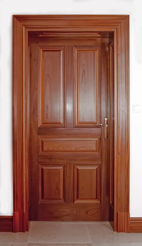 Excelente Fotos modelos de puerta de madera Estilo,Puert…