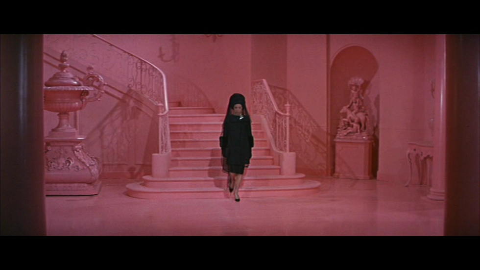 Shirley Maclaine What A Way To Go Backless Dress Pin on Cinematic Interior Design