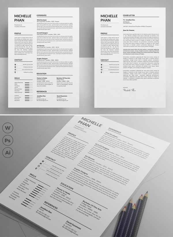pin on print ready designs future proof modern resume design