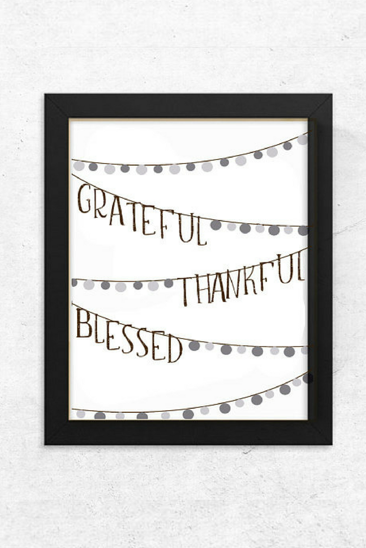 Handmade Printable Art With String Lights That Makes A Great Art Prints A Genius Way To Get Pretty Into Your Home Decor Scheme
