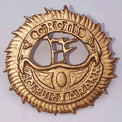 IRISH VOLUNTEERS CORK BRIGADE CAP BADGE 1913-1923 For Volunteers Cap