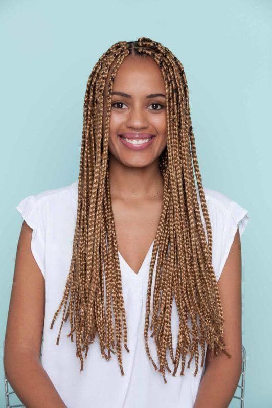 Image result for blonde box braids #smallboxbraids #longboxbraids