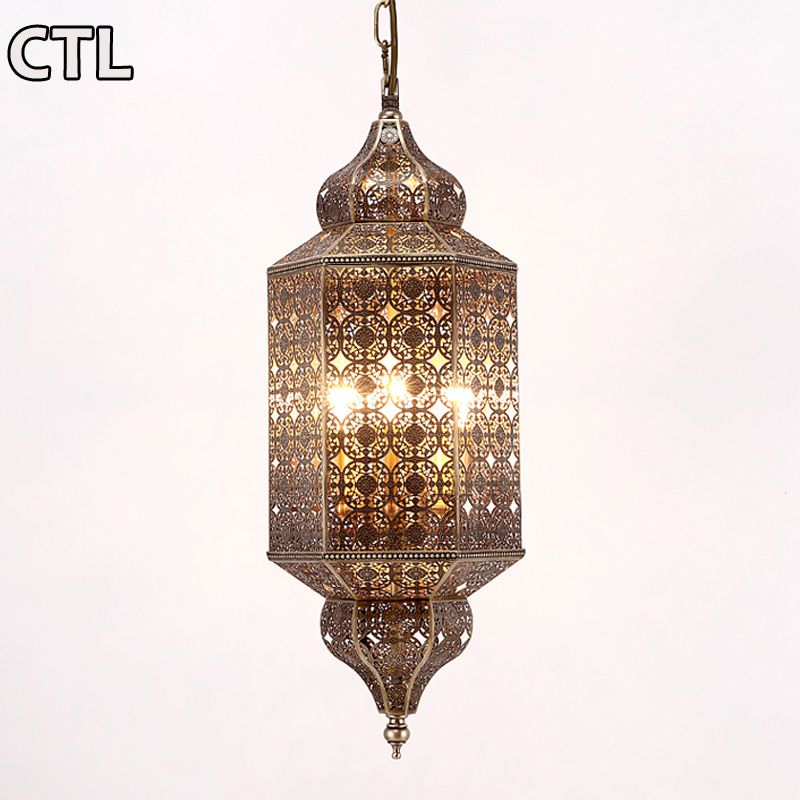 Oriental Henna Arabian Pendant Ceiling Light Lamp Lighting Lantern Morocco