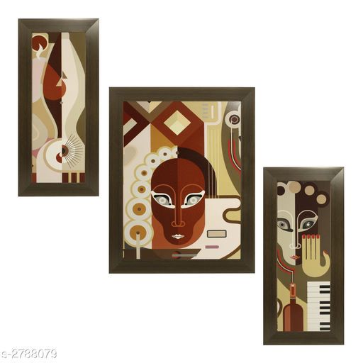 Religious Idols & Paintings Trendy Personal Home Painting *Material* Synthetic *Size * Frame 1 (L x W) - 6 in x 13 in, Frame 2 (L x W) - 10.2 in x 13 in Frame 3 (L x W) - 6 in x 13 in *Description* It Has 3 Pieces Of Frames With Painting (Glass Is Not Included) *Work* Printed *Sizes Available* Free Size * Catalog Name: Trendy Personal Home Paintings Vol 1 CatalogID_37836... House Painting, Country Of Origin, Free Size, Marketplace, Catalog, Synthetic, Idol, Frames, Paintings