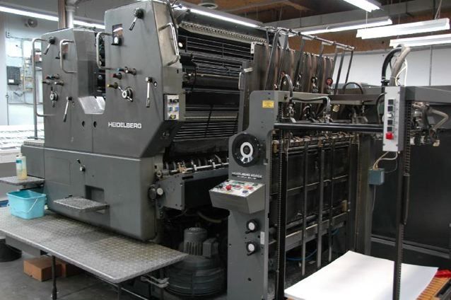 buying and selling used offset printing equipment books worth