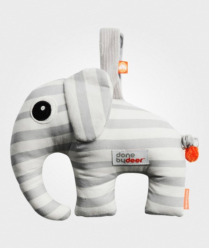 Done by Deer Elphee Musical Toy Grey Black Done By Deer, Musical Toys, Daily Routines, Baby Shop, Travel Pillow, Musicals, Pillows, Grey, Black