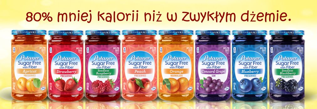 Polaner pomarańczowa marmolada bez cukru z kawałkami pomarańczy - GUILTFREE.PL Polaner, Protein Pudding, Splenda, Peach Orange, Sweeteners, Sugar Free, Shake, Blueberry, Calorie