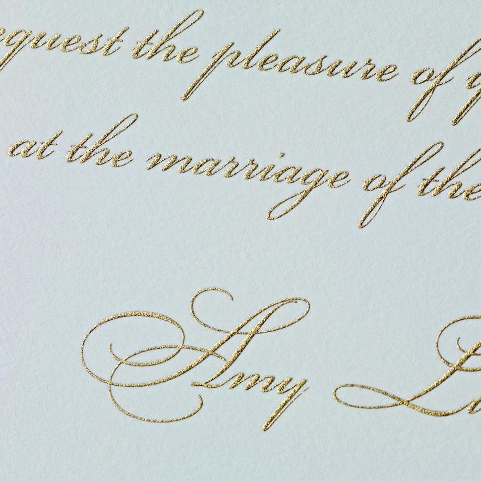 hand engraved symphony in summer invitation strings horns winds