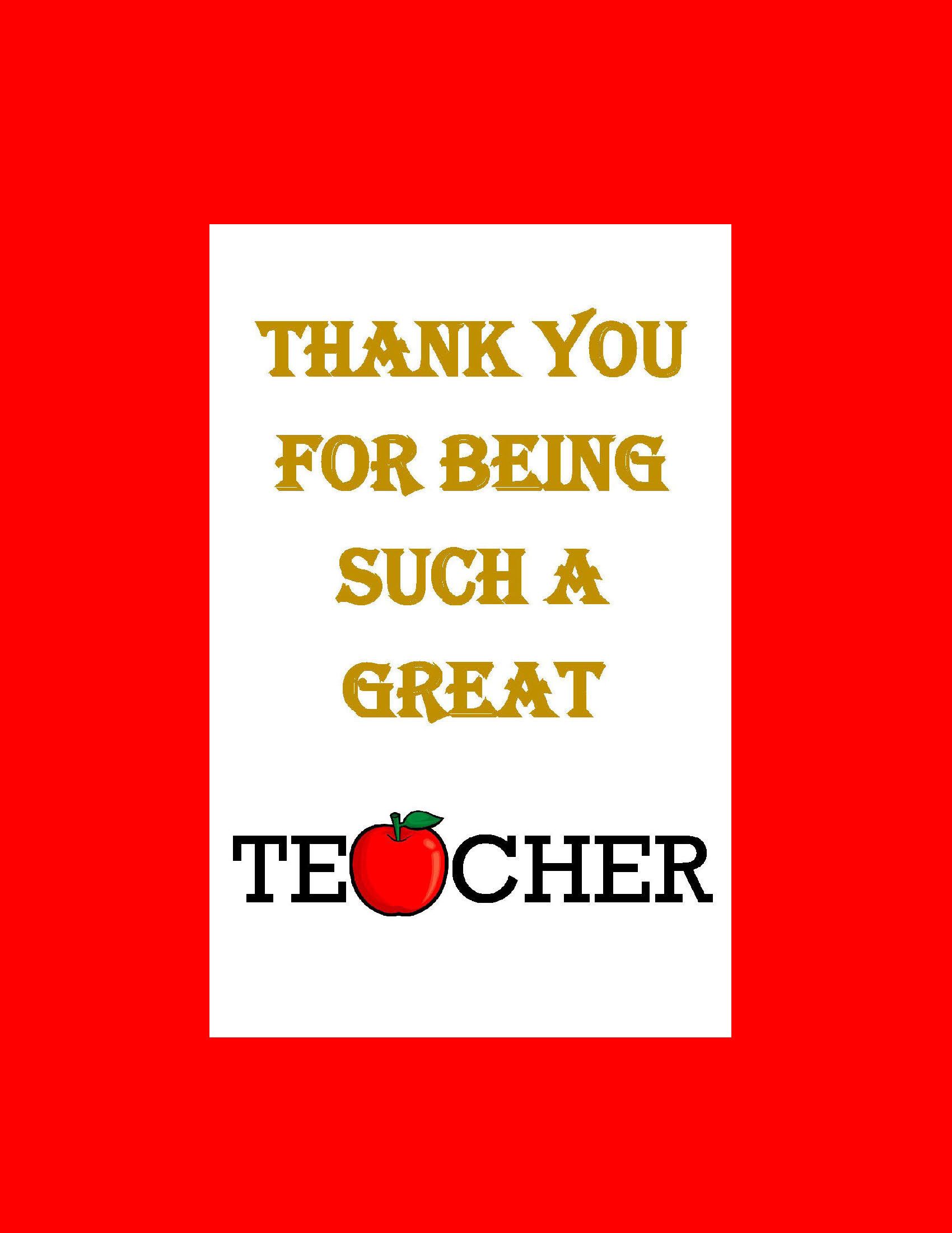 pin on teachers gift printable thank you cards for teachers