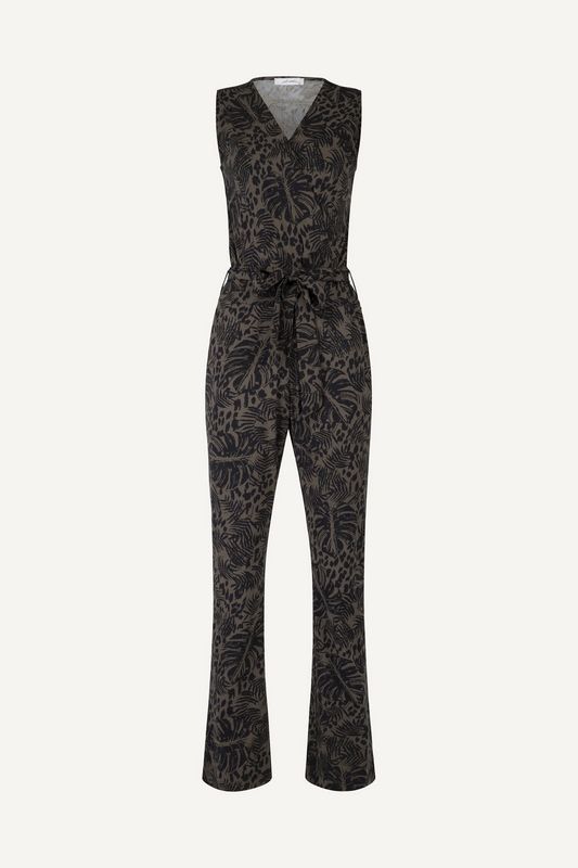 Kenmerken ● Jumpsuite van travel materiaal ● V-hals ● Mouwloos ● Strikcentuur om taille ● Flared pijpen ● Binnenlengte pijpen 76 cm ● Steekzakken ● Drukknoopje in de v-hals ● Stretchstof Pasvorm ● Deze jumpsuit valt normaal, je kunt de reguliere maat bestellen Materiaal ● Samenstelling: 92% Polyamide, 8% Spandex Wasvoorschrift ● Machinewas op 30 graden ● Niet in de droger (hangend laten drogen) ● Niet strijken ● Niet bleken Stijladvies Combineer de jumpsuite met toffe sneakers voor ee Casual Look, Jumpsuit, Dresses, Products, Fashion, Overalls, Vestidos, Moda, Fashion Styles