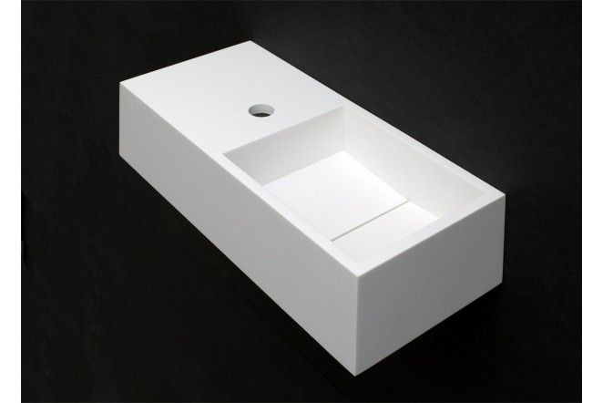 Toiletfontein Corian Glacier White | Waskom, Badkamer ...